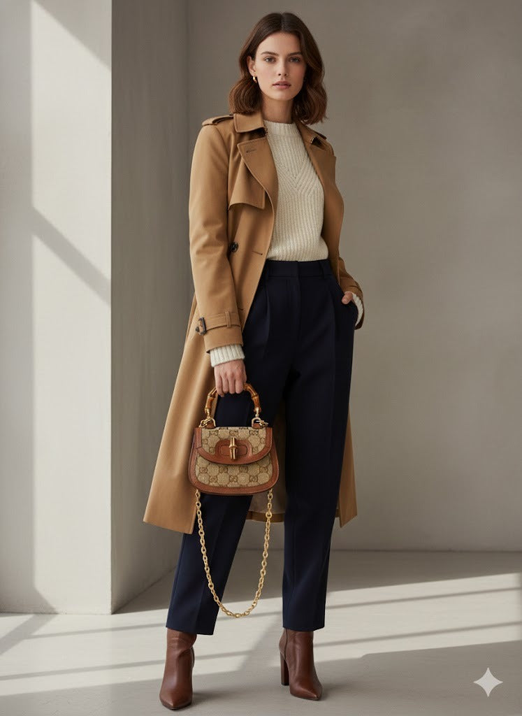 GUCCI GG Canvas Bamboo Mini Bag image 0