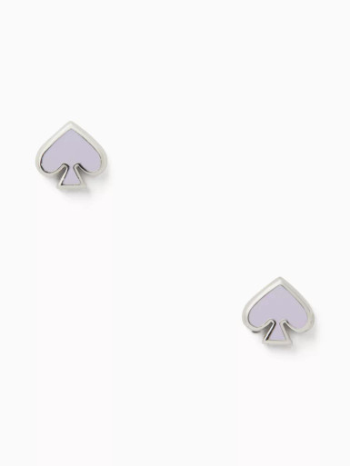 KATE SPADE Everyday Spade Enamel Studs - Lilac image 2