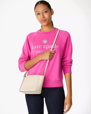 KATE SPADE  Monica Small Crossbody - Light Sand (Arriving In Delhi) image 2