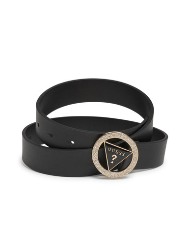 GUESS Round Rhinestone Logo Belt image 2