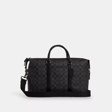 COACH Ellery Small Duffle Bag In Signature Canvas image 2
