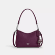 COACH Laurel Small Shoulder Bag With Flower Charm image 4