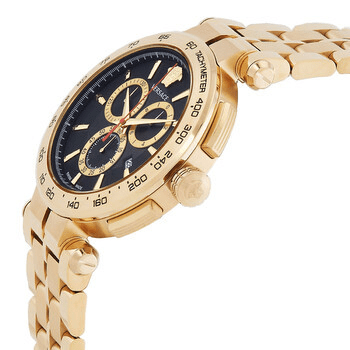 VERSACE  Chronograph Quartz Black Dial Men's Watch VE6CA0623 image 1