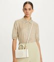 TORY BURCH Ella Bio Mini Top Handle Bag - Warm White image 1