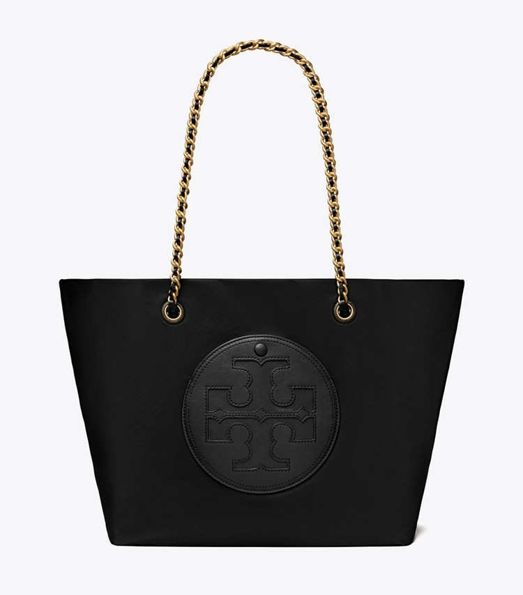 TORY BURCH Ella Chain Tote - Black image