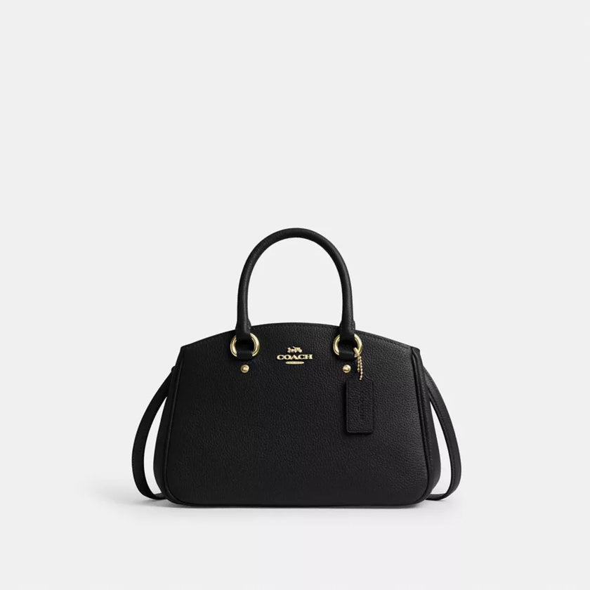 COACH Savannah Small Carryall Bag - Gold/Black image 0