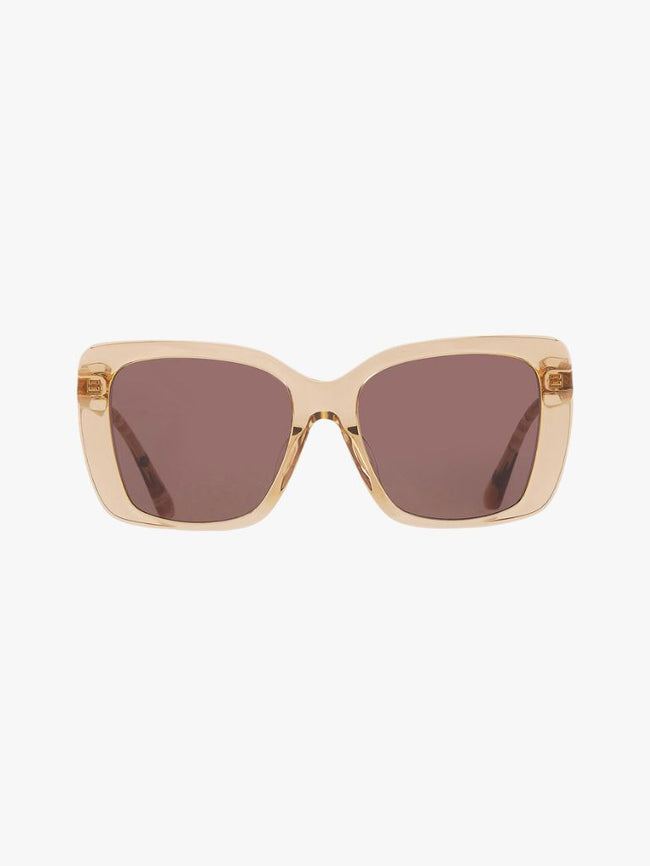 BURBERRY Brown Butterfly Ladies Sunglasses image 0