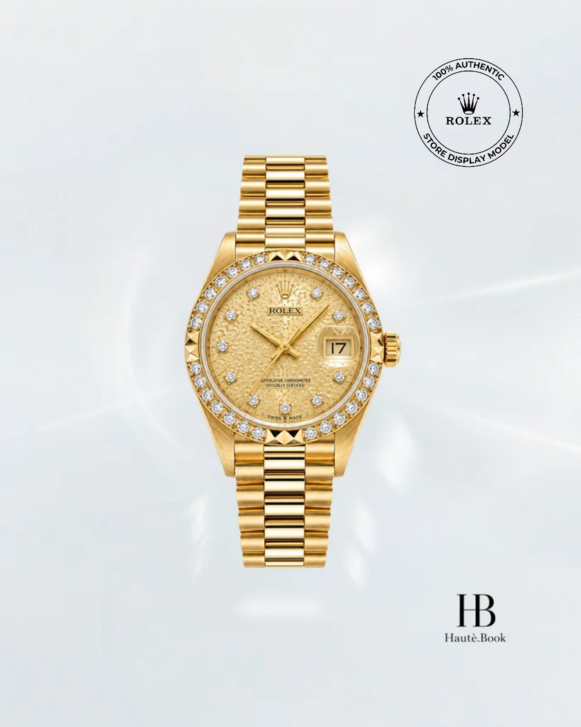 [Store Display Model] Rolex Datejust Champagne Diamond 26mm