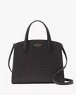 KATE SPADE  Glitter Tinsel Satchel - Black image