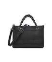KARL LAGERFELD  Savoie Small Leather Crossbody - Black image