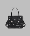 KARL LAGERFELD Maybelle Satchel With Pins - Black image 0
