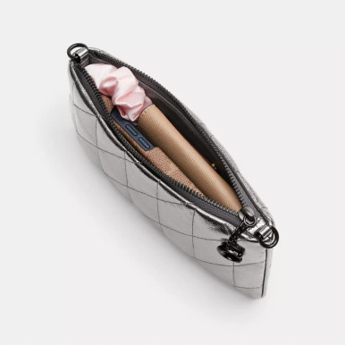 COACH Pouch Bag With Quilting image 3