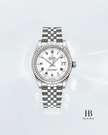 [Store Display] ROLEX Datejust Roman Diamond Jubilee White Gold Stainless Steel 31 mm