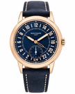 PATEK PHILIPPE Calatrava Travel Time Automatic Blue Dial 42MM