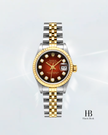 [Store Display] ROLEX Datejust Cherry Gradient Diamond Yellow Gold Stainless Steel 26 mm