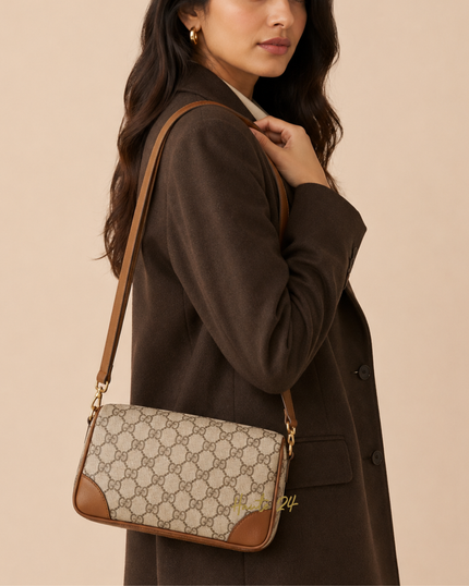 GUCCI GG EMBLEM FAED Bag
