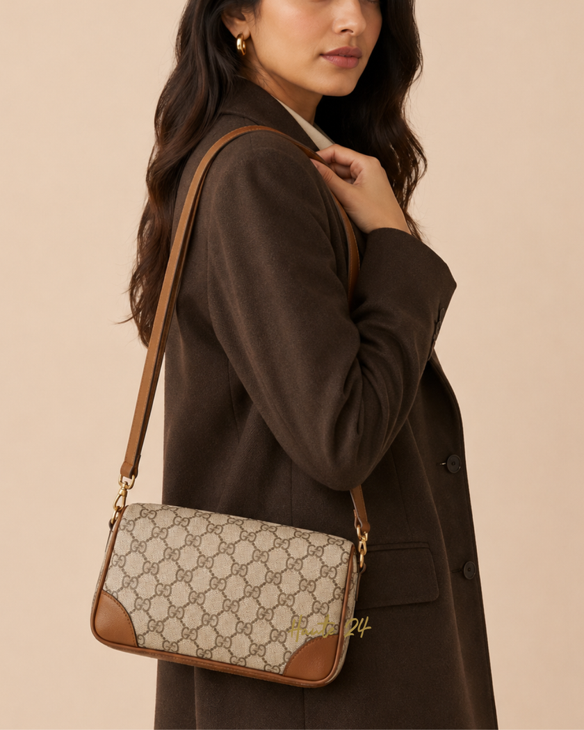 GUCCI GG EMBLEM FAED Bag