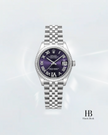 [Store Display]ROLEX Lady-Datejust Aubergine Jubilee Stainless Steel 31mm