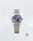 [Brand New] ROLEX Datejust Aubergine Roman Jubilee 278274 31mm