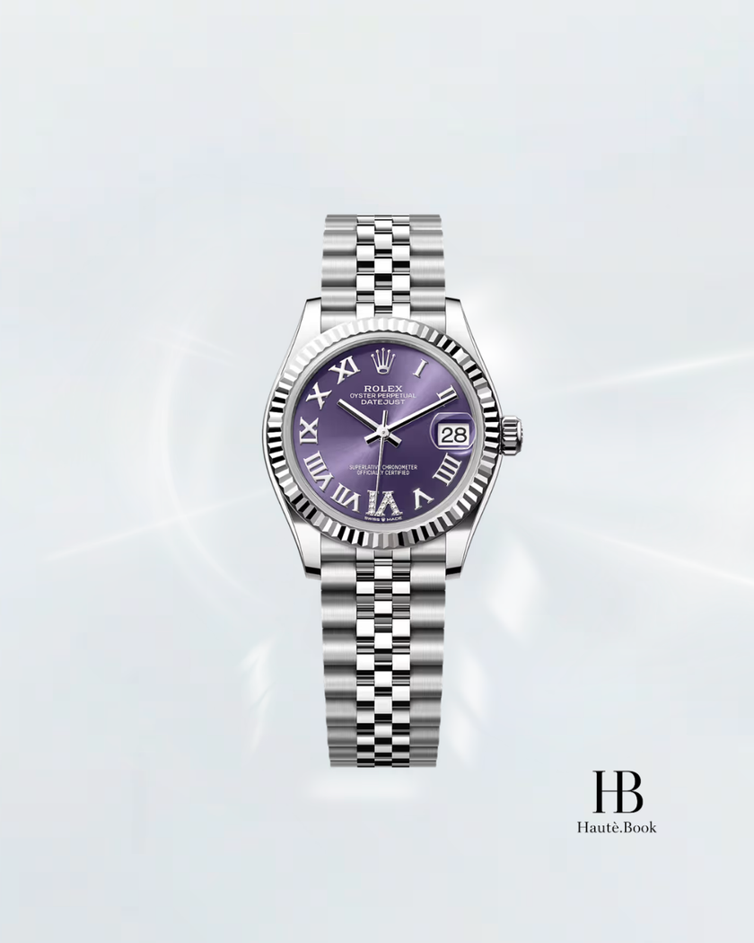 [Brand New] ROLEX Datejust Aubergine Roman Jubilee 278274 31mm