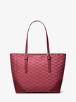 [ARRIVING] MICHAEL KORS Aria Large Signature Logo Jacquard Tote Bag image 2