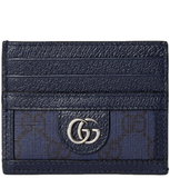 GUCCI Navy Blue Card case image 0