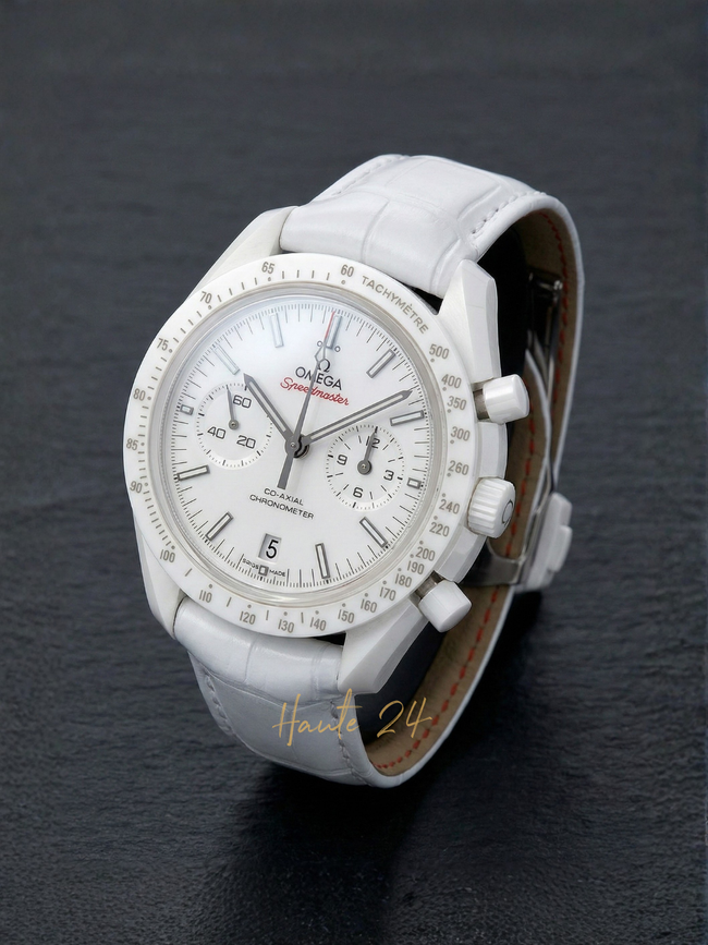 OMEGA Speedmaster Moonwatch White Side of the Moon 311.93.44.51.04.002 (New) image 0