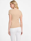 GUESS Telly Crewneck Tee  - Beige image 1