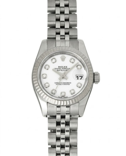 [Store Display] ROLEX Datejust 26mm Women's White Jubilee
