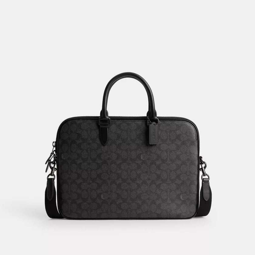 COACH Gotham Slim Briefcase In Signature Canvas image 0