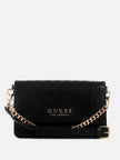Guess Indira Logo Shine Crossbody - Black image 0