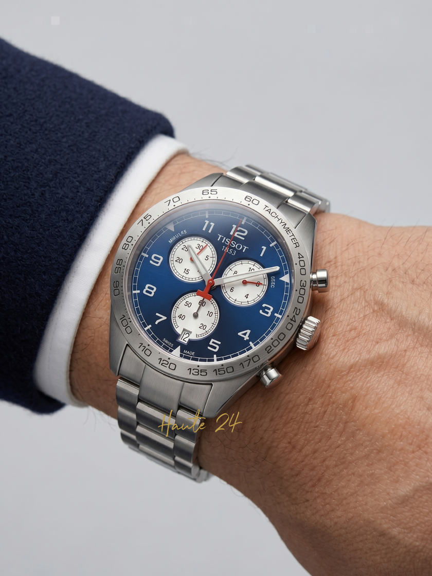 TISSOT T-Sport Chronograph Quartz Blue Dial Men's Watch image 2