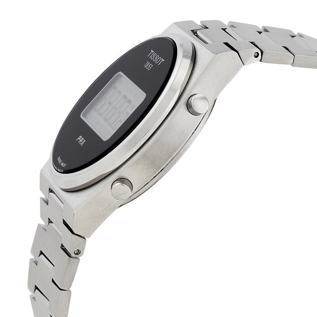 TISSOT PRX Quartz Digital Black Dial Men's Watch image 1