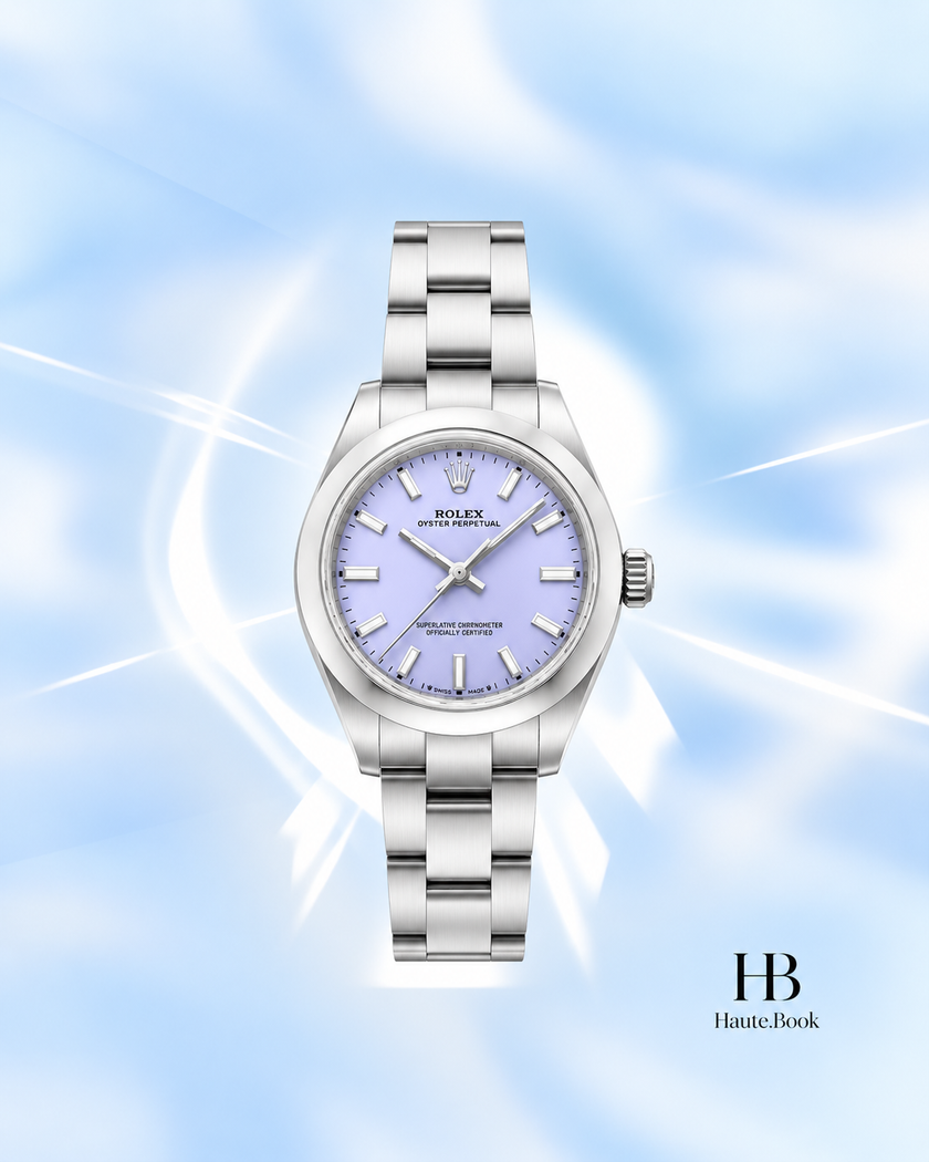 [Brand New] Rolex Oyster Perpetual&nbsp; Lavender Dial Stainless Steel 276200 28 mm