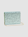 JIMMY CHOO Logo Detailed Clutch Bag image 1