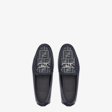 FENDI O'Lock Driving Shoes - Blue (@Delhi Studio) image 1