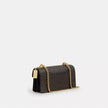 COACH Klare Envelope Crossbody Bag In Signature Canvas With Rivets - Walnut/Black Multi image 2