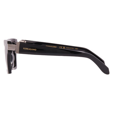 SALVATORE FERRAGAMO Grey Cat Eye Ladies Sunglasses image 2