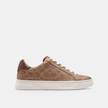 Coach High Line Sneaker In Signature Canvas - Brown Khaki image 1