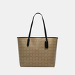 COACH City Tote Bag In Micro Signature Canvas image 2