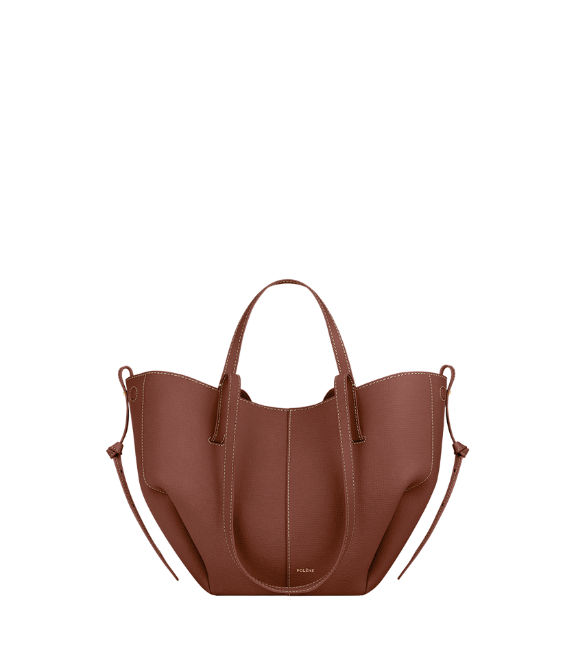 POLENE Cyme Mini Edition Textured Cognac image 0