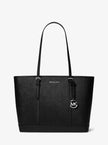 MICHAEL KORS  Jet Set Travel Large Saffiano Leather Tote Bag -BLACK (Arriving In Delhi) image 0