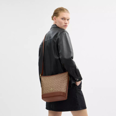 COACH Jude Duffle Bag In Signature Canvas image 1