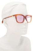 GUCCI 55mm Square Sunglasses - Havana Havana Violet image 1