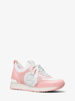 Michael Kors Jenkins Two-Tone Stretch Knit Trainer image 1