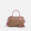 COACH Rowan Satchel Bag In Maxi Signature Canvas image 3