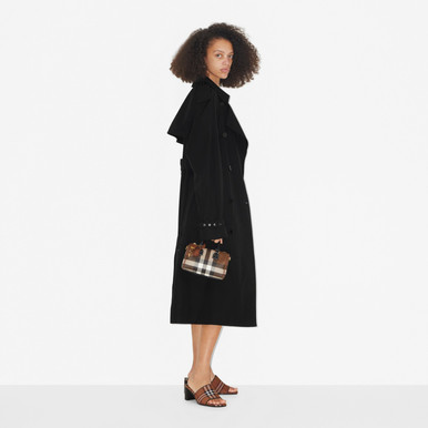 BURBERRY  Mini Check Bowling Bag image 2