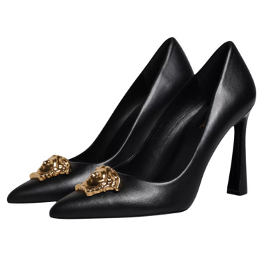 VERSACE  Medusa Sandals - Black (@Delhi Shoes) image 2