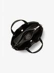 MICHAEL KORS Carson Small Leopard Print Calf Hair Satchel - Black (Arriving In Delhi) image 2