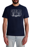 KARL LAGERFELD Karl & Choupette Character Graphic T-Shirt image 2